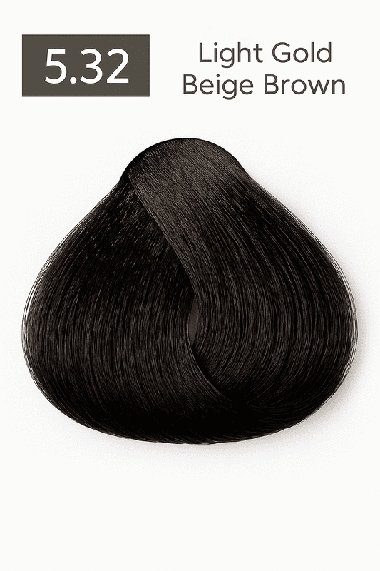 Gold Beige Easy Tech Versum for professional gold beige hair color and gray coverage