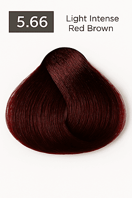 Intense Red Easy Tech Versum for professional intense red hair color and gray coverage