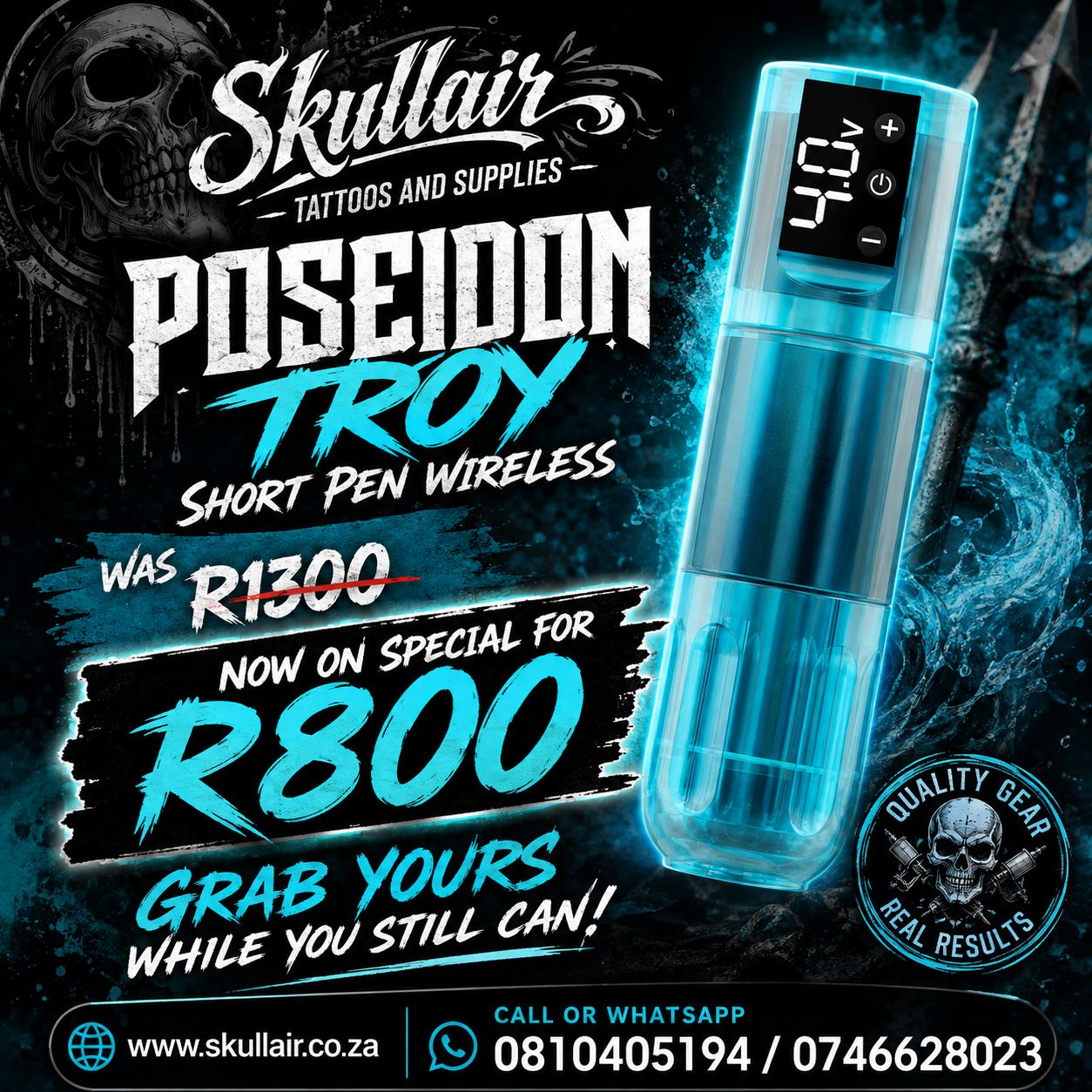 POSEIDON Troy Short Pen Wireless POSEIDON Troy Short Pen Wireless
