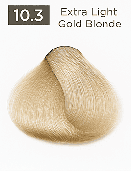 Gold Easy Tech Versum for professional gold hair color and gray coverage