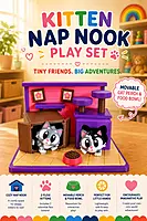 Kitten Nap Nook Play Set