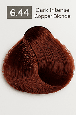 Intense Copper Easy Tech Versum for professional intense copper hair color and gray coverage