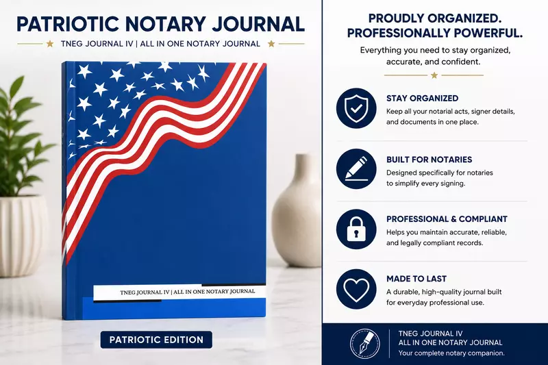 ​TNEG Journal IV | All-In-One Notary Journal– October 17, 2025