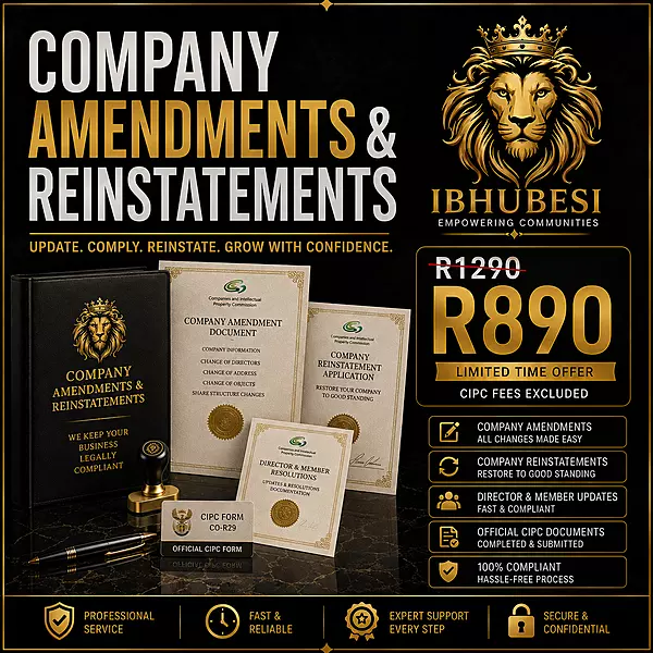 Company Amendments & Reinstatements