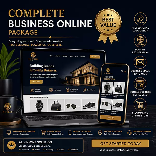 Complete Business Online Package (Best Value)