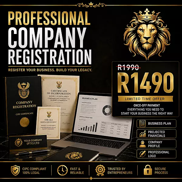 Professional Company Registration (Pty Ltd)