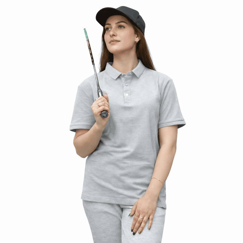 Men & Women’s Short-Sleeve Sports T-Shirt – Honeycomb Cotton Performance Fabric