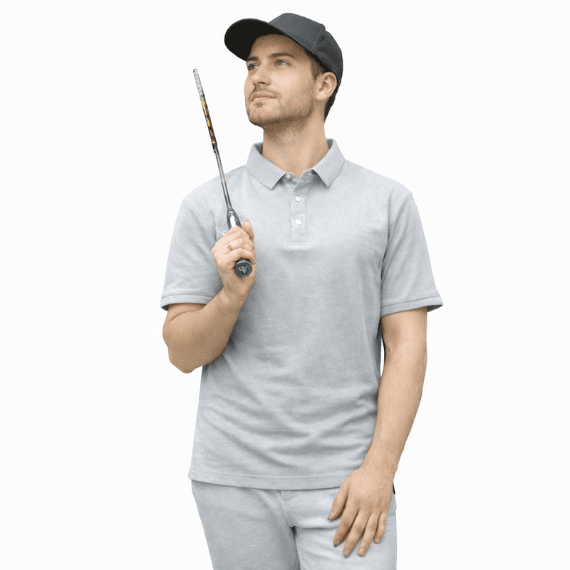 Men & Women’s Short-Sleeve Sports T-Shirt – Honeycomb Cotton Performance Fabric