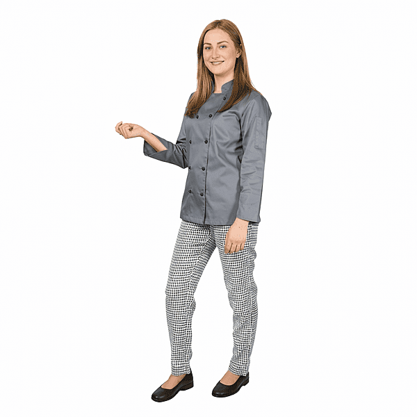 Women’s Professional Chef Jacket – Twill Cotton Blend