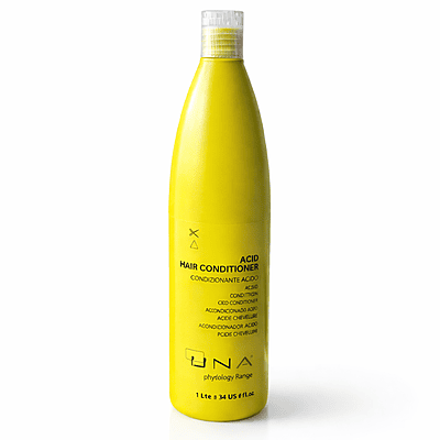 UNA Acid Conditioner for pH balance, shine, and smooth, manageable hair
