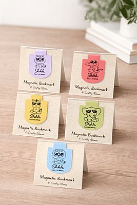 Animal Magnetic Bookmark Set