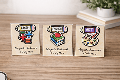 Subject Theme Magnetic Bookmarks