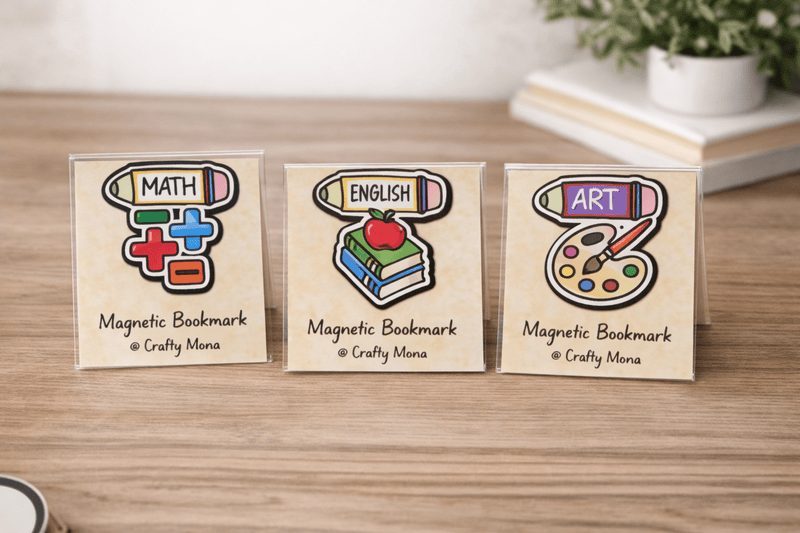 Subject Theme Magnetic Bookmarks