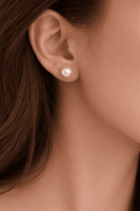 PEARL STUDS ( 1 PAIR )