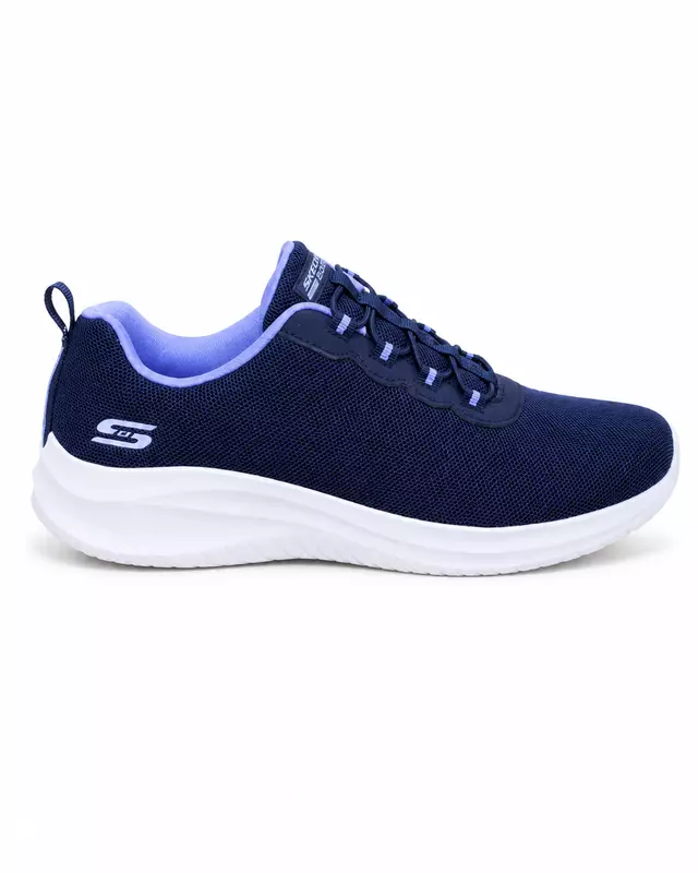 Skechers BOBS Sport Memory Foam Navy Walking Sneaker حذاء سكيتشرز BOBS Sport Memory Foam كحلي