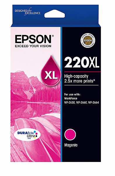 Epson 220XL Magenta Original ink Cartridge