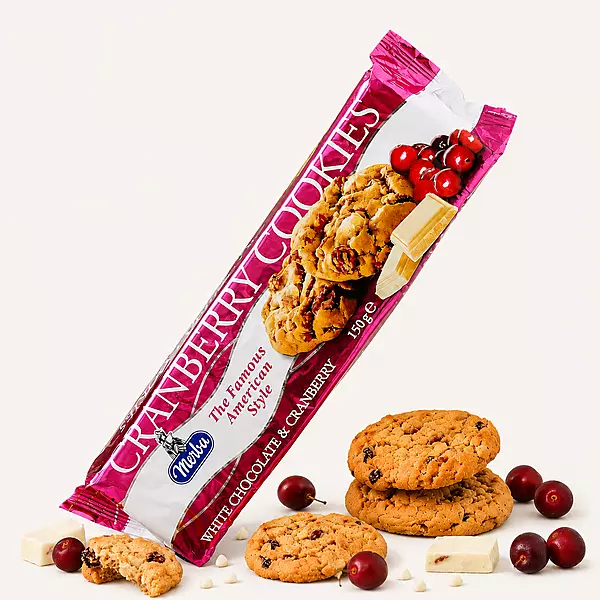 Merba Cranberry White Chocolate Cookies