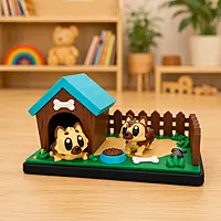 Doggie Kennel Play Set