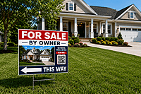 FSBO Directional Yard Sign