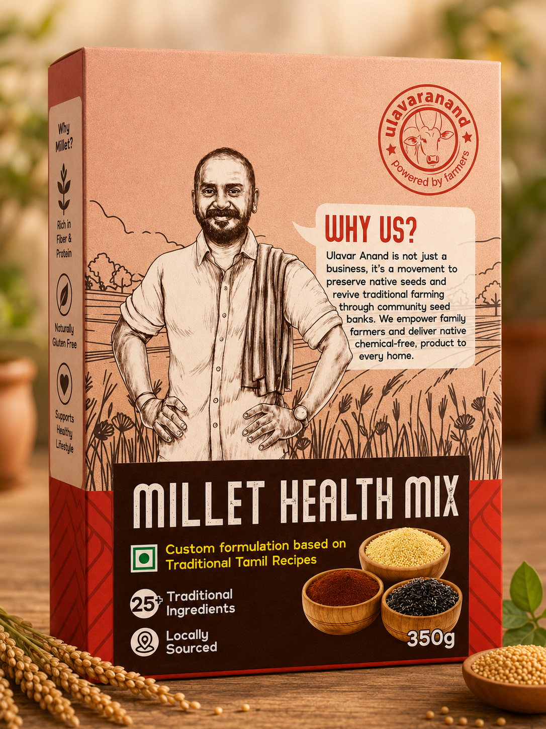MILLET HEALTH MIX 350 G