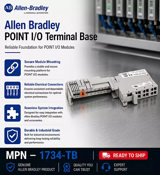 Allen Bradley Point I/O Terminal Base