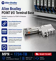 Allen Bradley Point I/O Terminal Base