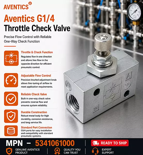 Aventics Throttle Check Valve G1/4"