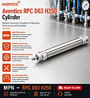Aventics Round Cylinder RPC D63 H250