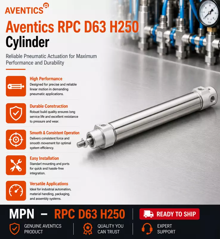 Aventics Round Cylinder RPC D63 H250