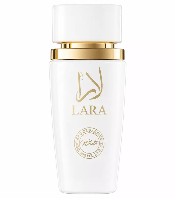 LARA WHITE SPRAY PERFUME EAU DE PARFUM FOR WOMEN - 100ML/3.4 FL.OZ