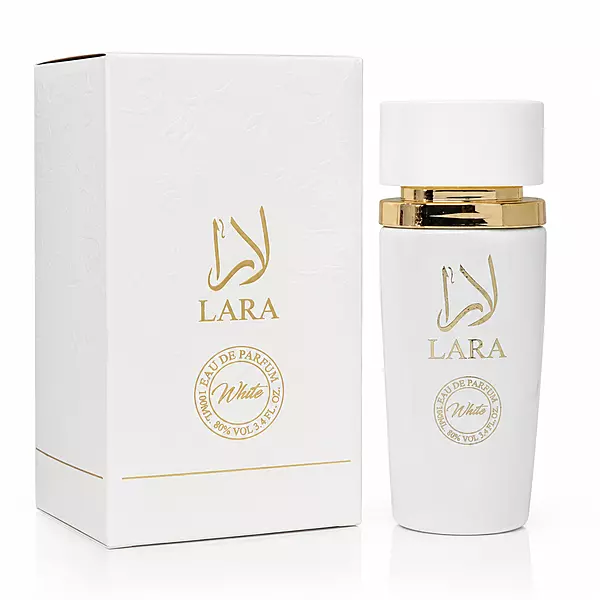 LARA WHITE SPRAY PERFUME EAU DE PARFUM FOR WOMEN - 100ML/3.4 FL.OZ