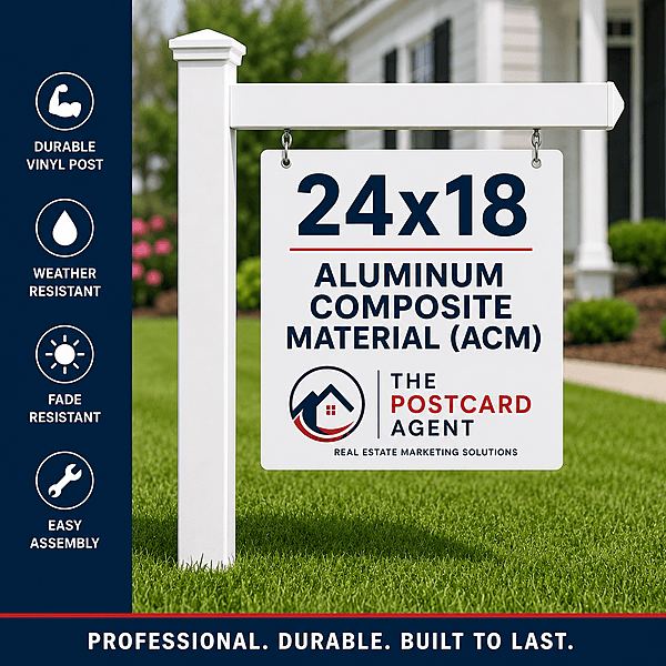 24x18 ACM Vinyl Post Sign