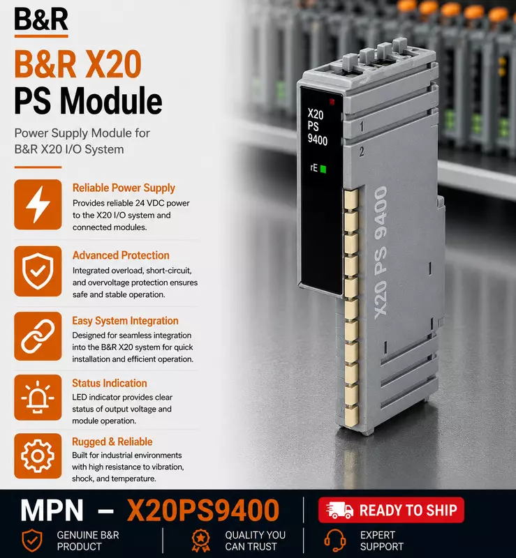 B&R X20 PS 9400