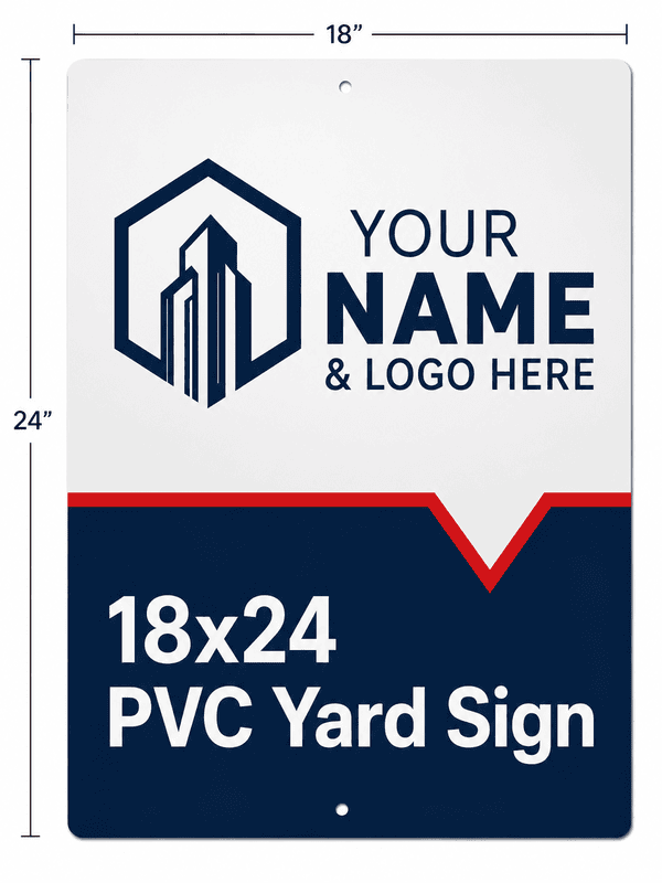 For Sale Main Sign - 18x24 PVC