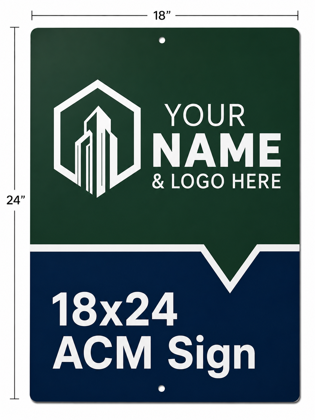 For Sale Main Sign - 18x24 ACM