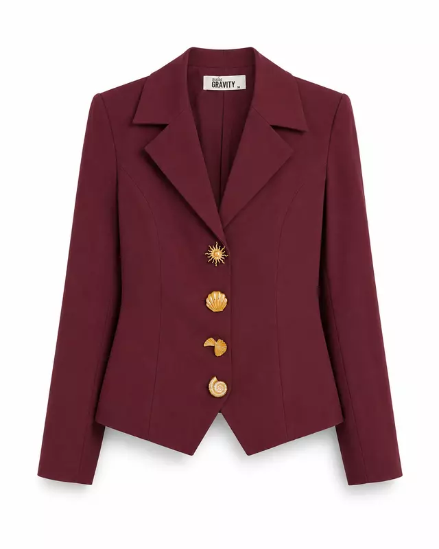 Tailored Single-Breasted Blazer