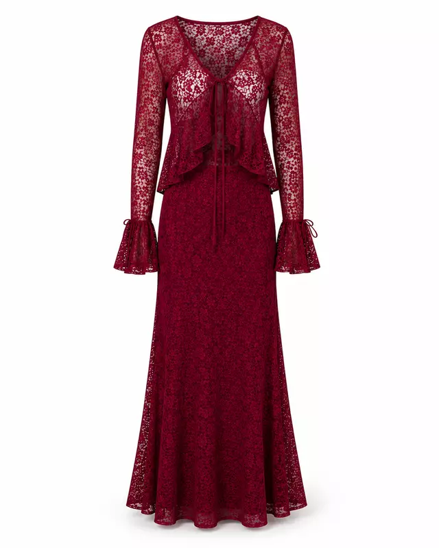 Lace Two-Piece Set