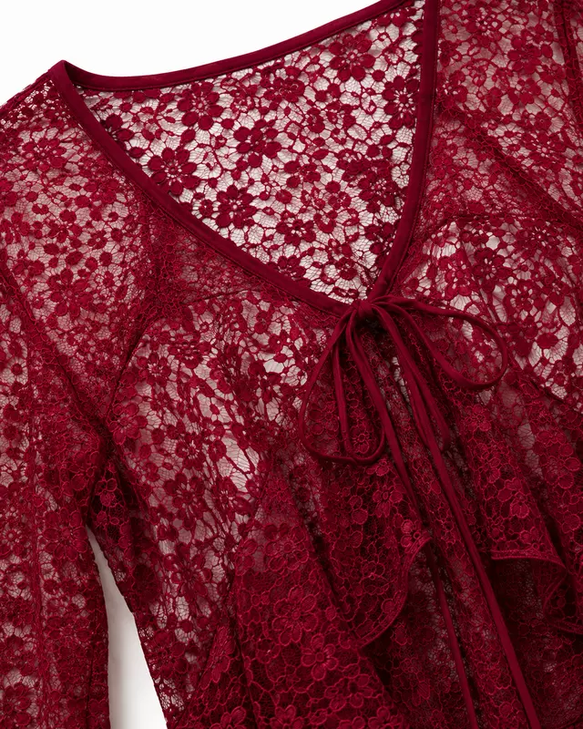 Lace Two-Piece Set