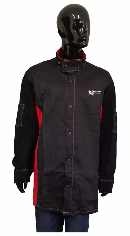Pioneer Tough Black/Red Welders Jacket