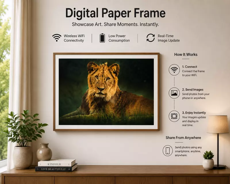 A2 size wall hanging frame