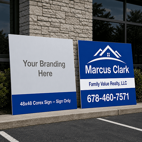 48x48 Corex Sign — Sign Only