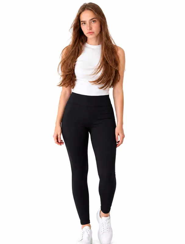 High-Waisted Essential Active Leggings