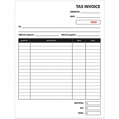 A4 Invoice Book Duplicate-100 Sets