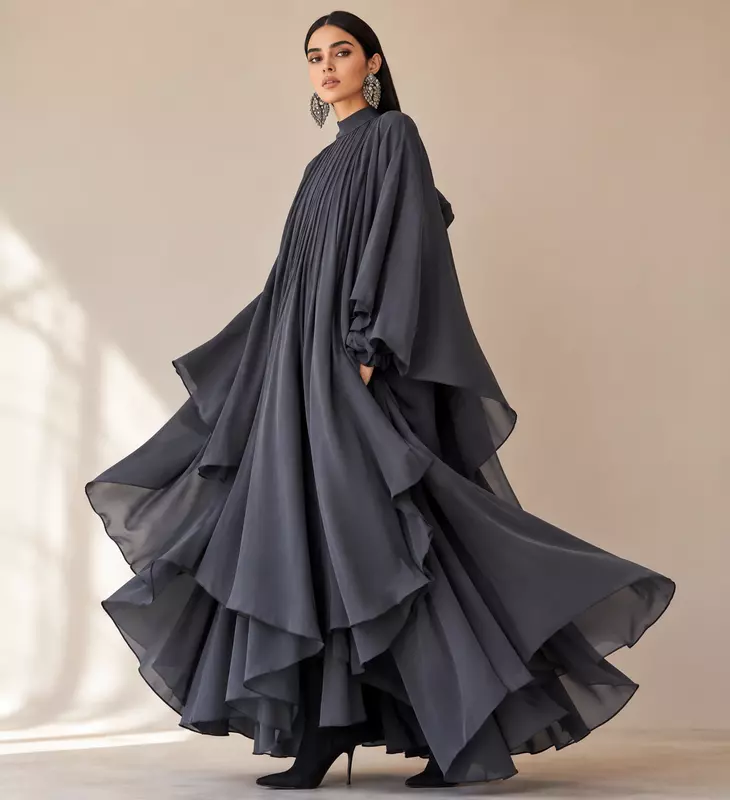 abaya chiffon