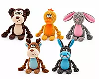 Chew Toy with Fabric Pockets for Dogs