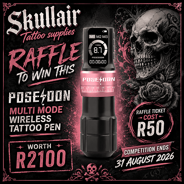 Poseidon Raffle Ticket Giveaway (only R50) Poseidon Raffle Ticket Giveaway (only R50)
