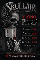 17RM - 23RM - 25RM Round Mag Cartridge Needles Ylilong Diamond