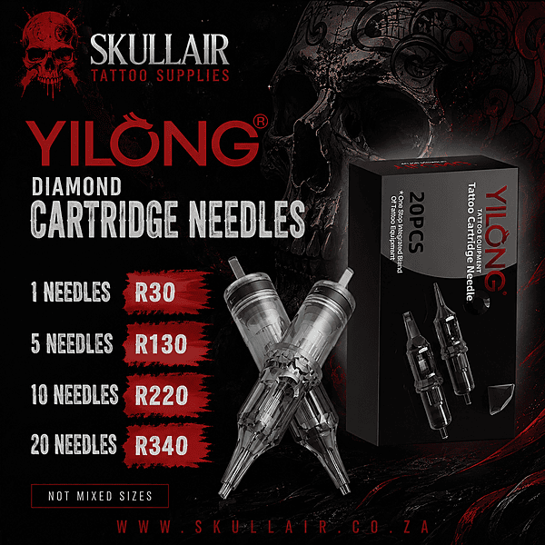 5RM - 7RM - 9RM Round Mag Cartridge Needles Ylilong Diamond