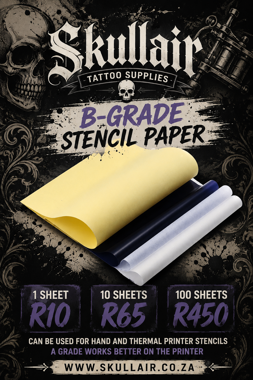Thermal Transfer Paper - Stencil Paper (B-grade)