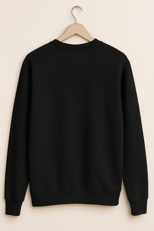 The Eternal Dragon's Call: Premium Shenron & Saiyan Mens Black Sweatshirt